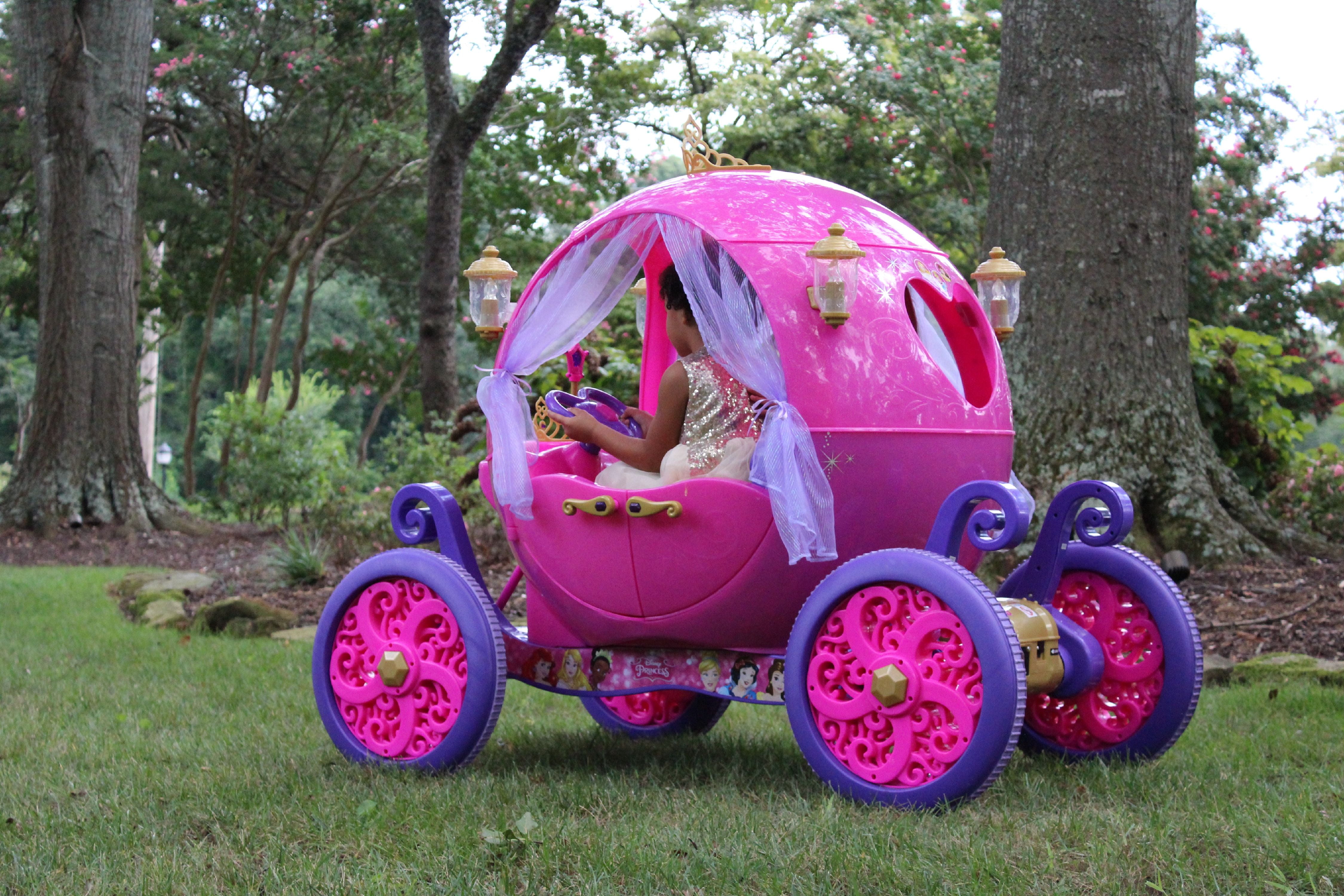 motorized princess carriage for toddlers