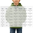 thumbnail image 2 of Boys Quarter Zip Trendy Hoodie Front Pocket Warm Casual Long Sleeve Kids Fall Pullover Sweatshirt Army Green 8, 2 of 8