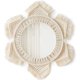 thumbnail image 1 of Espejo de pared colgante con flecos de macramé, espejo bohemio redondo, decoración artística para apartamento, sala de estar, dormitorio, entrada de bebé, guardería, dormitorio, marfil Fokelyi LRWJ270, 1 of 7