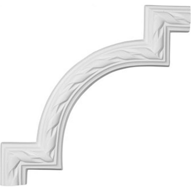 Ekena Millwork PML11X11JA 11.37 In. W X 11.75 In. H Architectural Jackson French Ribbon Panel Moulding Corner