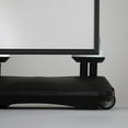 thumbnail image 4 of M&T Displays Windpro Slim 22x60 Inch Outdoor Pavement Sidewalk Sign Holder Wind Resistant Double Sided Black Aluminum Easy Top Loading Slide-In Poster Frame HDPE Black Water Base, 4 of 8