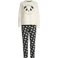 thumbnail image 5 of Secret Treasures Women’s and Women’s Plus Animal Print Long Sleeve 2pc Pajama Set (AE), 5 of 5