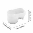 thumbnail image 3 of ZZERHUOO Silicone Reusable Stocking Candle Resin For Epoxy Resin Cement & Plaster Casting For DIY Organizers & Planters for Resin Resin Rubber Resin Ring Painting for Kids Silicone for Resin Dog Tray, 3 of 8
