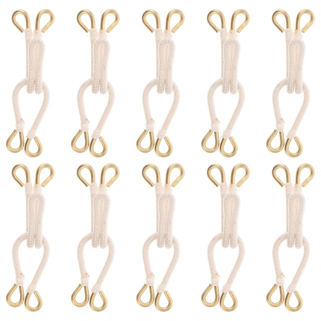 Greenadscape 10 Pares Ajustadores De Cintura Para Ropa Con Botones Metálicos Decorativos Y Ajustable