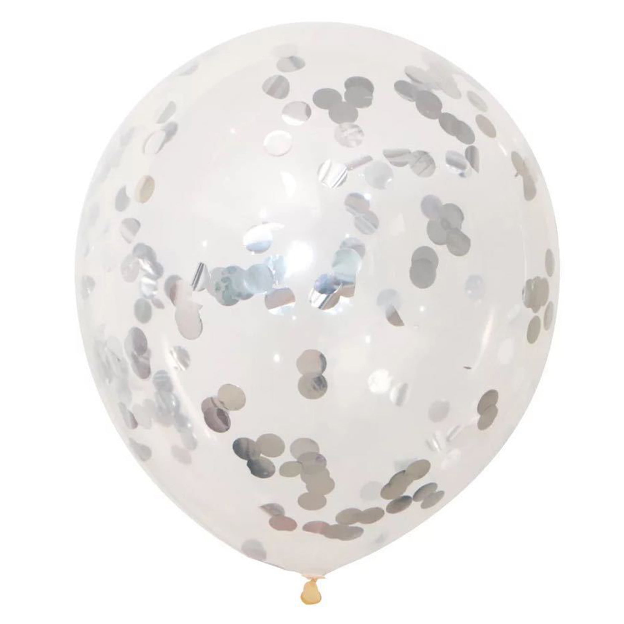 Details about   CONFETTI FILLED BALLOONS 12" FOAM Large Helium Quality Party Wedding Decorations 