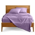 thumbnail image 4 of Bare Home Premium 1800 Collection 4-Piece Bed Sheet Set, California King, Lavender, 4 of 11