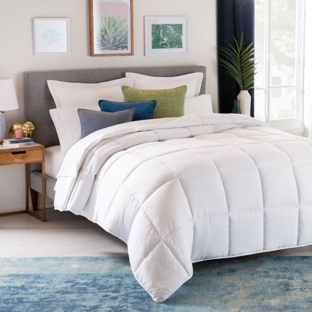 Edredon Individual Acolchado Weekender Blanco Malouf Edredon Weekender