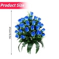 thumbnail image 3 of Artificial Cemetery Flowers, Gravesite Decoration Roses, Memorial Bouquets with Cemetery Vase, Vibrant and Long-Lasting Colors C ZZyuan, 3 of 6