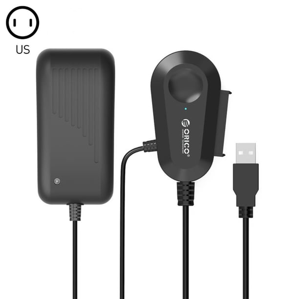 Cable Adaptador Convertidor Orico Usb 3,0 A Sata Con Luz Indicadora Led Para Disco Duro Hdd Ssd De 2,5/3,5 Pulgadas Para Pc Inevent EL012507-00
