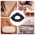 thumbnail image 3 of Radius Jig Router Template, Router Corner Jig Plastic User Friendly 4PCS Ergonomic Fixed Design  for Woodworking, 3 of 7