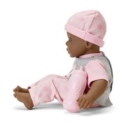Madame Alexander Sweet Smiles Baby Doll, Pink Bunny, Dark Skin Tone