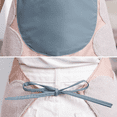 thumbnail image 4 of Delantales para mujer con bolsillos, delantales con pechera ajustable, delantal de chef impermeable a prueba de aceite para cocina, barbacoa, cocina, dibujo, manualidades, 4 of 5
