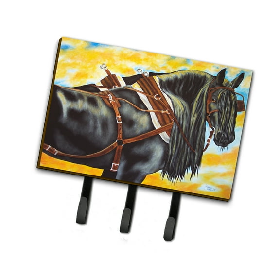 Carolines Treasures AMB1238TH68 Days End Horse Leash or Key Holder Triple multicolor