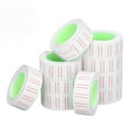 thumbnail image 1 of HLONK 30 Rolls 15000Pcs Labels   Price Tag Label Paper Price Label Paper Price Stickers Single Row Tag Paper for MX5500 Gun Labeller 21x12mm, 1 of 9