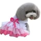 thumbnail image 1 of Vestido para perro pequeño, lindo vestido de princesa con tutú, vestidos para cachorros con estampado de corazón y labios para perros pequeños en verano, 1 of 6