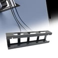 thumbnail image 1 of Organizador Electrónico Hugo Soporte para Cables Negro, 1 of 10