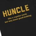thumbnail image 3 of Instant Message - Huncle - Men's Short Sleeve Graphic T-Shirt, 3 of 6