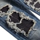 thumbnail image 4 of Pantalones vaqueros rectos de algodón con agujeros rasgados para hombre, pantalones casuales, pantalones vaqueros largos, pantalones para hombre, 4 of 5