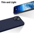 thumbnail image 4 of for iPhone 14 Plus Case, Silicone Shockproof Slim Thin Phone Case for iPhone 14 Plus 6.7 inch （Midnight Blue）, 4 of 16
