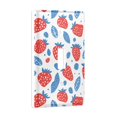 thumbnail image 2 of Yayeee Toggle Light Switch Wall Plate 1-Gang 4.5"x2.7" Home Decorative Outlet Cover, Playful Strawberries, 2 of 7