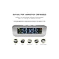 thumbnail image 2 of Tire Pressure Monitoring Alarm System TPMS Solar Device Solar Charge, Large Colorful Screen, Simple Installation and Setup with 4 External Sensors, 2 of 7