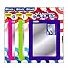 thumbnail image 3 of Bazic Magnetic Locker Mirror, 5.5 x 7 Inches, Various Colors, (3 Pack), (1301), 3 of 3