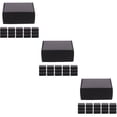 thumbnail image 6 of 3 Count Charcuterie Cube Mailing Carton Black Paper Box Packing Office, 6 of 8