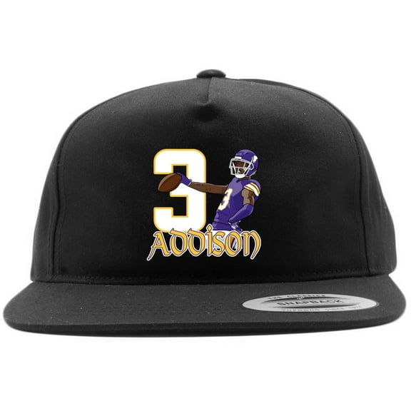 Snapback Jordan Addison TD 3 Minnesota Hat