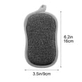 thumbnail image 3 of 10Pcs Multi Functional Cleaning Brush! SSZMDLB Double Sided Cleaning Brush, Thick Scrub Sponge for Kitchen, Multi-Functional Cleaning Tool, Dish Brush with Sponge, Pot Scrubber for Cooking, Kitchen, 3 of 5