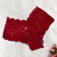 thumbnail image 4 of Women's Panties Floral Lace Low Waist Briefs Stretchy Sexy Breathable Underpants for Girls Daily Wear And Sleep, 4 of 8