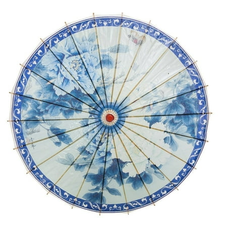 Tiny Paper Umbrellas THY COLLECTIBLES Rainproof Handmade Chinese Oiled Paper Umbrella Parasol 33