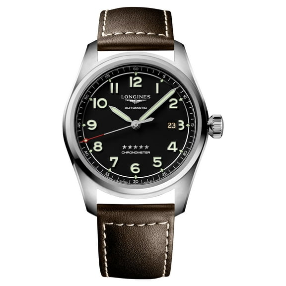 LONGINES Spirit 42MM Chronometer AUTO Black Dial Men's Watch L3.811.4.53.0