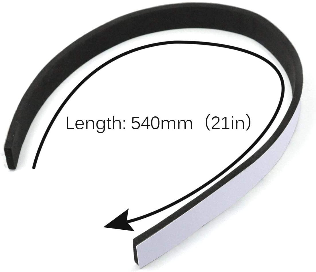 Lot De 4 Bandes De Protection Caoutchouc Pour Robot Neato – Compatible Séries 500 à 900 - 10