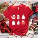thumbnail image 2 of Camiseta Kawaii de gato de Navidad para mujer, camiseta de manga corta Harajuku, Camisetas de moda Y2k, ropa Ulzzang para mujer, 2 of 5