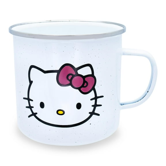 Sanrio Hello Kitty "Hello" Ceramic Camper Mug | Holds 20 Ounces