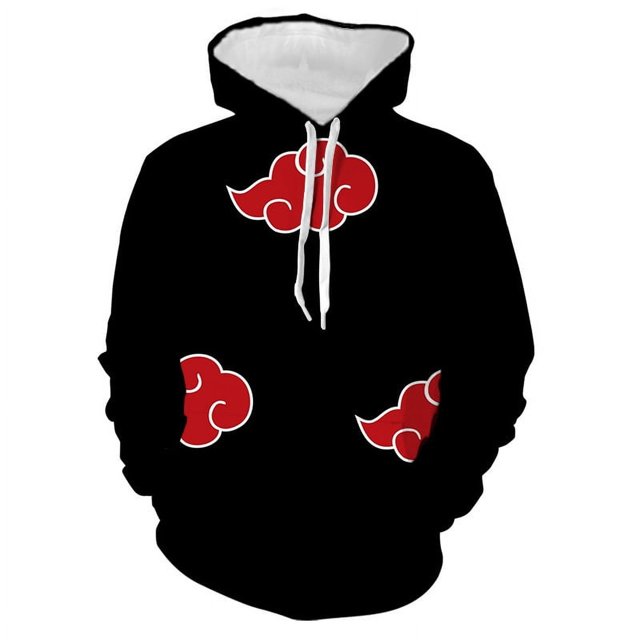 Sudadera con capucha de Anime Manga Ninja Cosplay para hombres y mujeres, sudaderas con capucha 3D, sudaderas Uzumaki Akatsuki Sasuke Kakashi, ropa de calle, tops