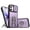 Purple, variant on ShellTech for iPhone 17 Case with Ring Stand Holder, Military-Grade Heavy Duty Hybrid Protective Case with Slide Camera Lens Cover & Rotatable Kickstand, Shockproof Dual-Layer Hard Phone Case,Purple