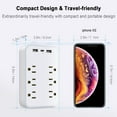 Power Strip with USB Ports,Cruise Essentials，Outlet Extender，Multi Plug