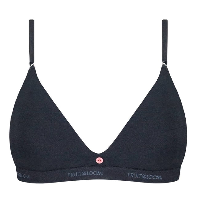 Brasier Fruit Of The Loom sin Varilla NegroTalla 36B