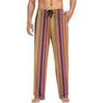 thumbnail image 3 of GZHJMY Mexican Serape Pajama Pants for Men, Lounge Pants Lightweight Men Pajama Bottoms with Drawstring Pockets, Christmas New Year Birthday Gifts, Medium, 3 of 6