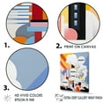 thumbnail image 3 of Designart "Geyser Horizon In De Stijl I" Geyser Floater Framed Wall Art Prints, 3 of 5