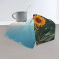 thumbnail image 6 of Honeii Sunlit Sunflower Field Print Quick-Dry Microfiber Towel, Shower Towel 27.5x16in,Absorbent Bathroom Towel for Beach, Pool, and Travel, 6 of 6