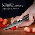 thumbnail image 3 of Paring Knife - 3.5 Inch Kitchen Knife HC German High Carbon Stainless Steel Knife, Fruit and Vegetable Cutting Chopping Carving Knives, 3 of 25