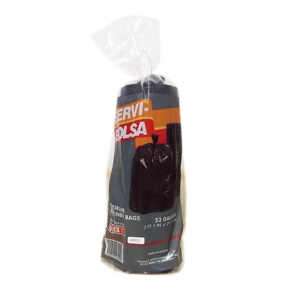 Bolsas para basura Servi Bolsa extra jumbo con servi nudos 20 pzas