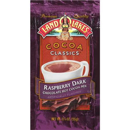 Land O Lakes: Raspberry Dark Chocolate Hot Cocoa Mix, 1.25 oz