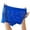 Blue, variant on ZQUUVOU Men's Boxer Briefs Mesh Hollowed Out Solid Color Underpants (Pink,M)