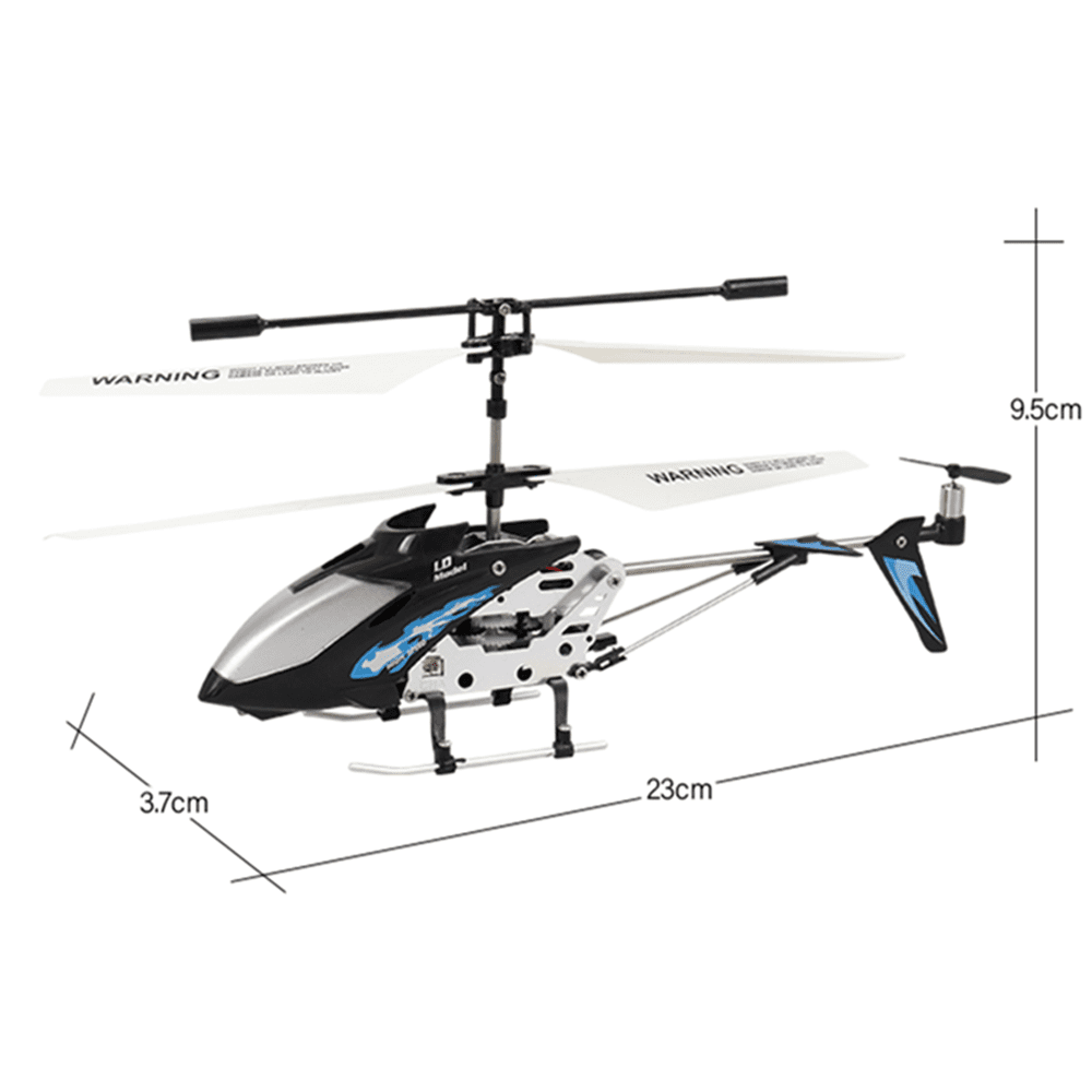 Baprem RC Helicopter for Adults, 2.4GHz Remote Control Helicopter with Light & Altitude Hold, 3.5CH Fun Helicopter Toy Gifts for Beginner, Yellow