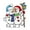 E, variant on MOQIN Christmas Window Static Stickers Clings Santa Claus Decorations, 1Pcs Large Size Christmas Window Stickers, Double-Side Removable Decals for Christmas Gifts and Decor