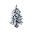 thumbnail image 2 of Diceymbol Desktop Christmas Tree 17.7 Inch Mini Cedar Evergreen Decor Holiday Table Centerpiece Festive Home Decor Ideal Family Gift, 2 of 6