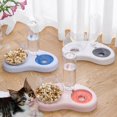 thumbnail image 2 of Koszal Bol pour Animaux de Compagnie Sec Humide Utiliser Distributeur d'Eau Automatique Léger Chat Alimentent le Récipient pour Usage Domestique, 2 of 8
